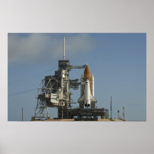 Affiche Space Shuttle Discovery est prêt 2