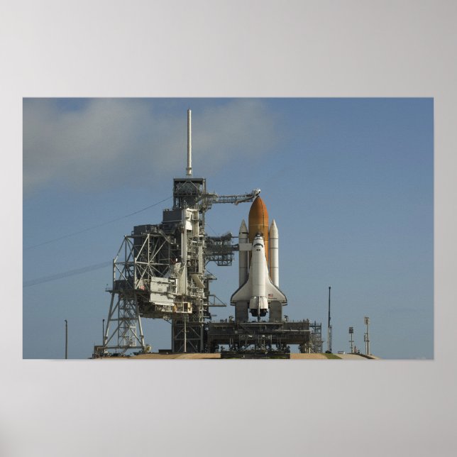 Affiche Space Shuttle Discovery est prêt 2 (Devant)