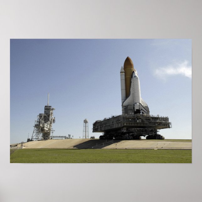 Affiche Space Shuttle Endeavor approche du lancement p (Devant)