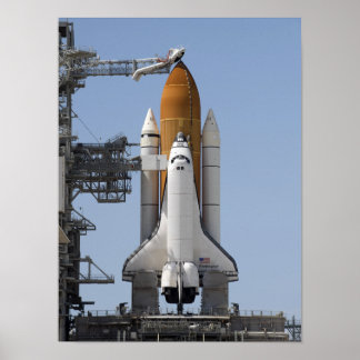 Affiche Space Shuttle Endeavor est prêt