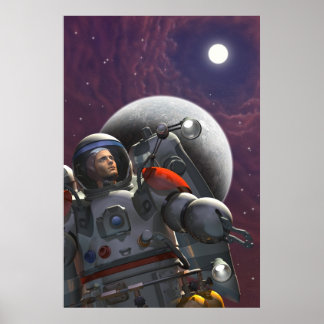 Affiche Spaceman