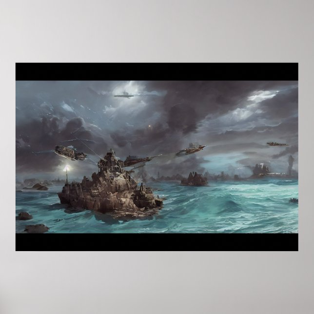 Affiche Spaceship (Devant)