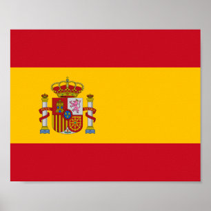 Affiche Spain Flag