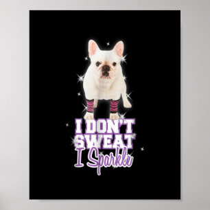 Affiche Sparkle French Bulldog Pour Amoureux des chiens Ma