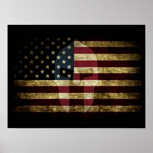 Affiche Spartan américain (Devant)