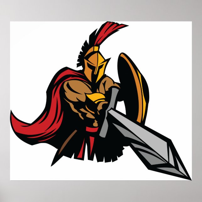 Affiche Spartiate (Devant)