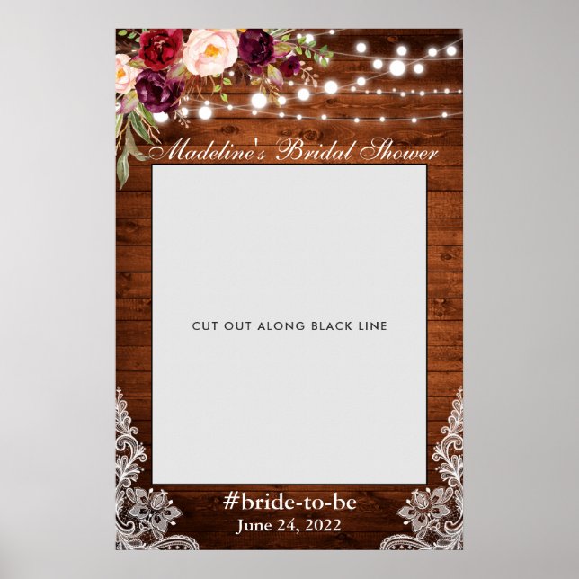 Affiche Spécial - 20x30 Photo Booth Prop (Devant)