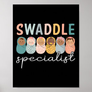 Affiche Spécialiste de Swaddle Nicu Mother Ba