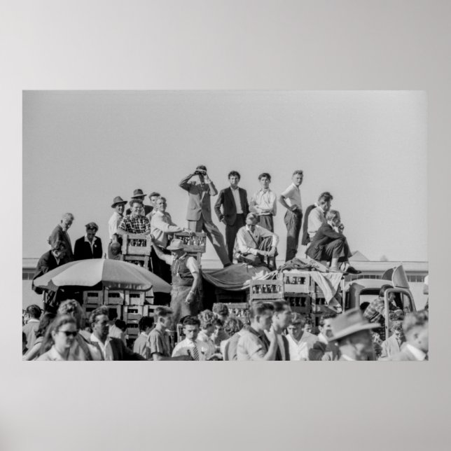 Affiche Spectacle aérien d'observation des corbeaux de 196 (Devant)