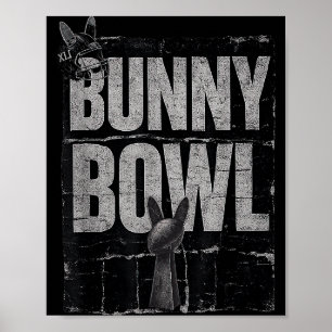 Affiche Spectacle de mi-temps amusant de Bunny Bowl 2026