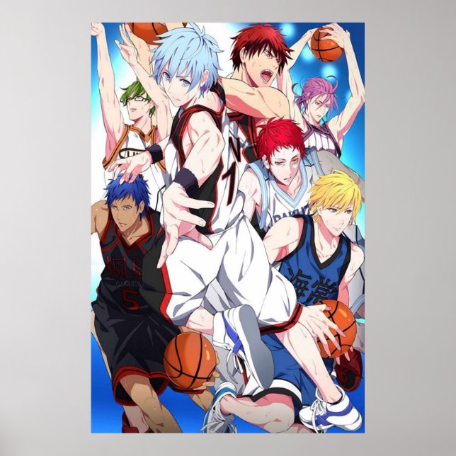 Affiche Spectacle Tv Kurokos De Basketball (Devant)