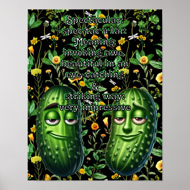 Affiche Spectaculaire : Spécifications de définition ・ tac (Devant)