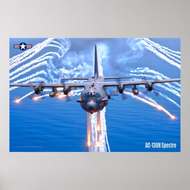 AFFICHE SPECTRE AC-130H (Devant)