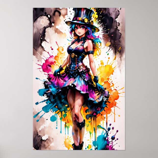 Affiche Spectre des couleurs (Devant)