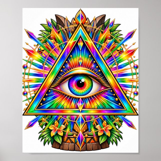 Affiche Spectrum Lotus Eye (Devant)