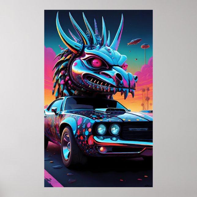 Affiche Speed Demon - Ken Gage Art (Devant)