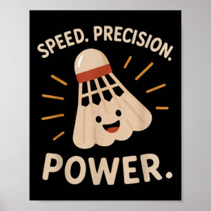 Affiche Speed. Précision. Le pouvoir. - État du joueur de 