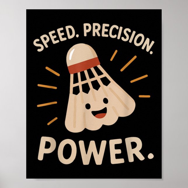 Affiche Speed. Précision. Le pouvoir. - État du joueur de  (Devant)