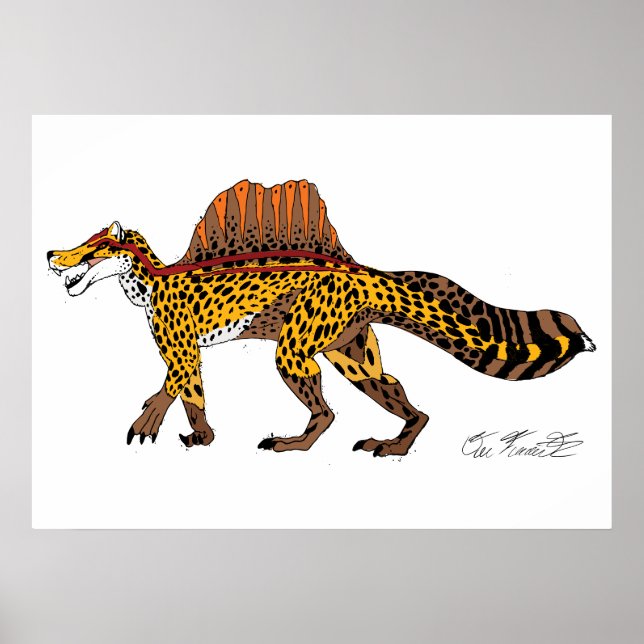 Affiche Speetahsaurus (Devant)