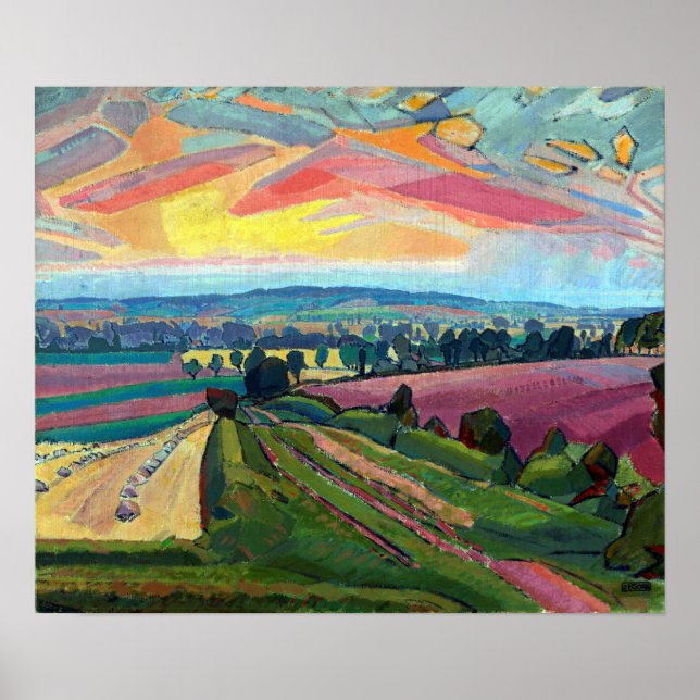 Affiche Spencer Gore La Voie Icknield (Devant)