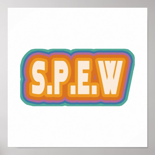 Affiche SPEW Société de promotion de la protection des élé (Devant)