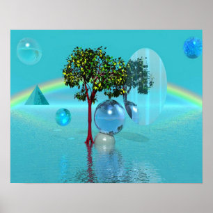 Affiche Sphère Arbre