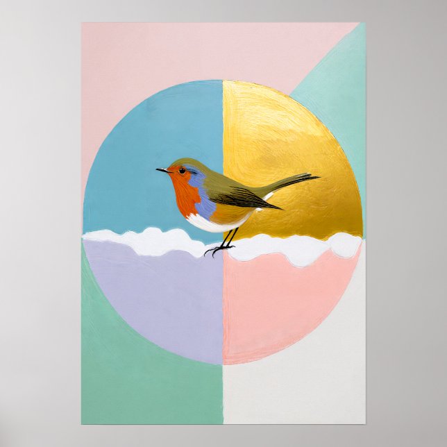Affiche Sphère de Robin géométrique (Devant)