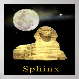 Affiche sphinx à l'affiche du soir