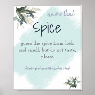 Affiche "Spice It Up : Name That Spice Fête des mariées Ga