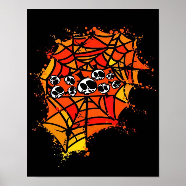 Affiche Spider | Skull (Devant)