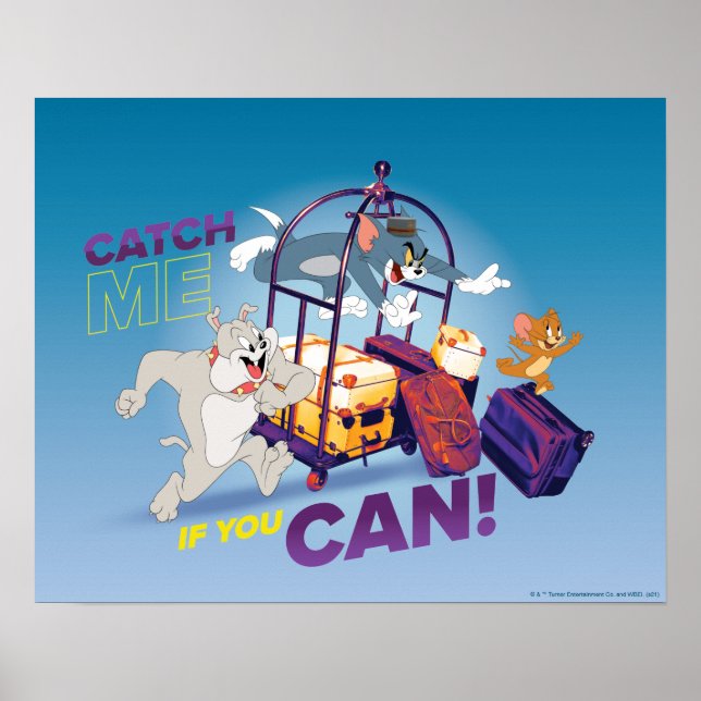 Affiche Spike, Tom & Jerry - Catch Me If You Can (Devant)