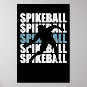 Affiche Spikeball Roundball Sport Hobby Freizeit