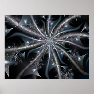 Affiche Spirale cardiaque flottante