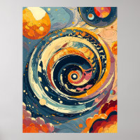 Spirale cosmique : Galactique Abstraite