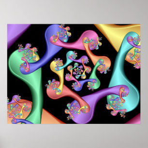 Affiche Spirale des cuillères