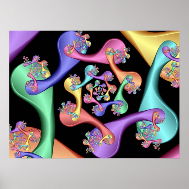 Affiche Spirale des cuillères (Devant)