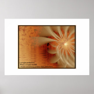 Affiche Spirale du lac Fire