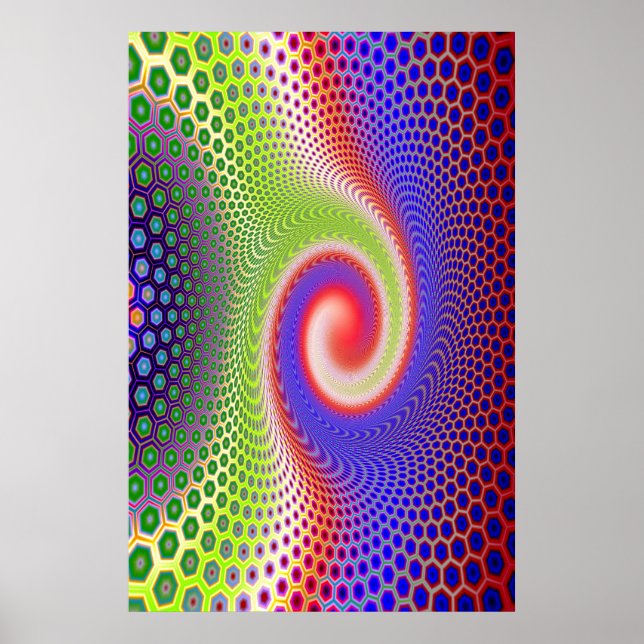 Affiche Spirale Hexacomb (Devant)
