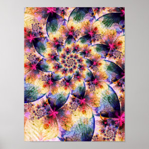 Affiche Spirale printanière