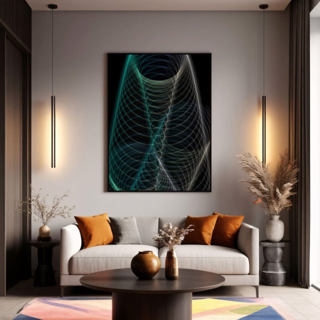 Affiche Spirales infinies (Créateur téléchargé)