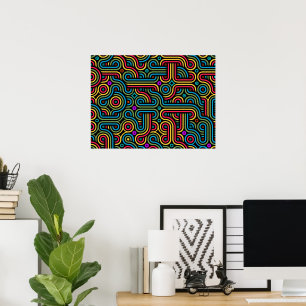Affiche Spirales spectrales