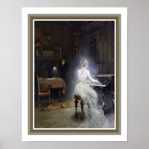 Affiche "Spirit" 1885 par George Roux