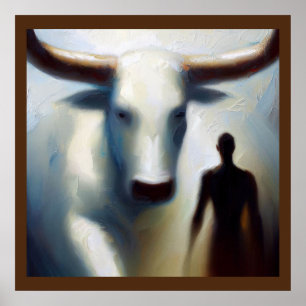 Affiche Spirit Animal Bull 4