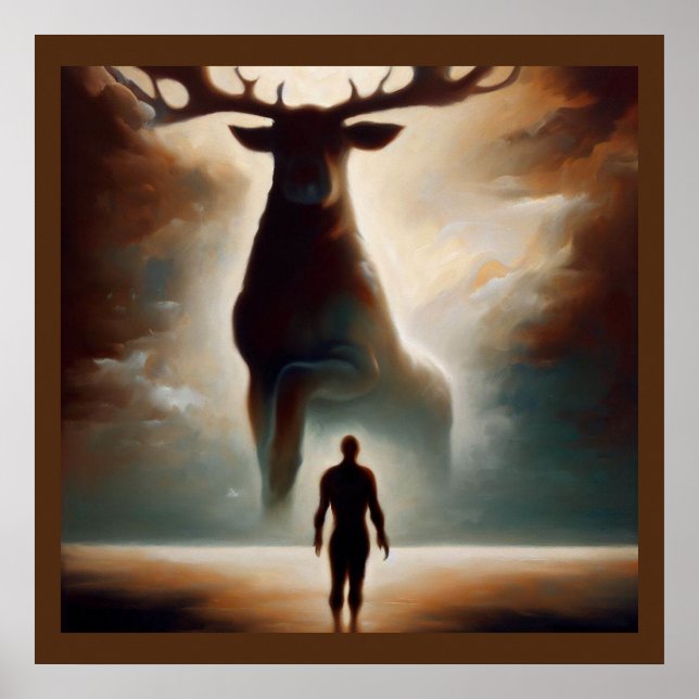 Affiche Spirit Animal Caribou 2 (Devant)