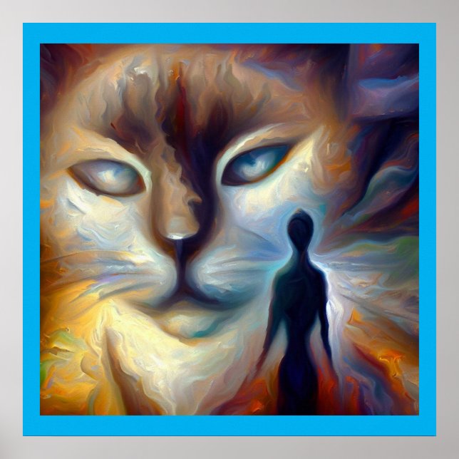 Affiche Spirit Animal Chat 3 (Devant)