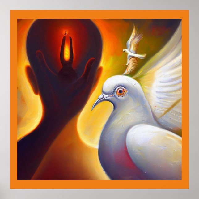 Affiche Spirit Animal Dove 4 (Devant)