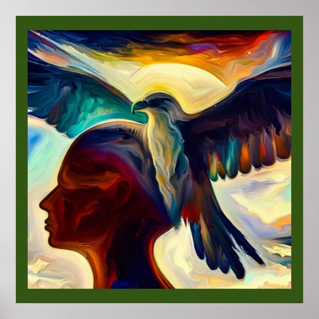 Affiche Spirit Animal Eagle 3 (Devant)