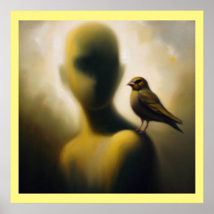 Affiche Spirit Animal Goldfinch 2