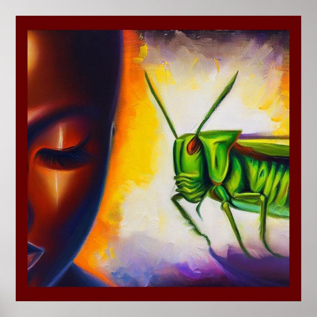 Affiche Spirit Animal Grasshopper 2 (Devant)