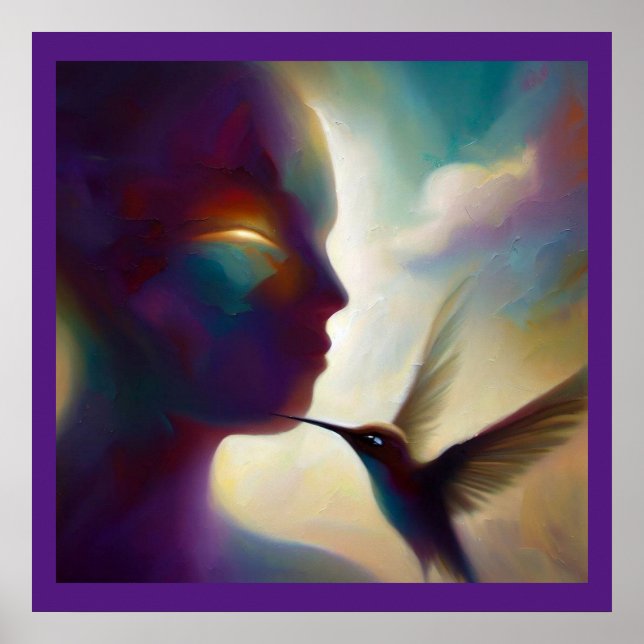 Affiche Spirit Animal Hummingbird 1 (Devant)